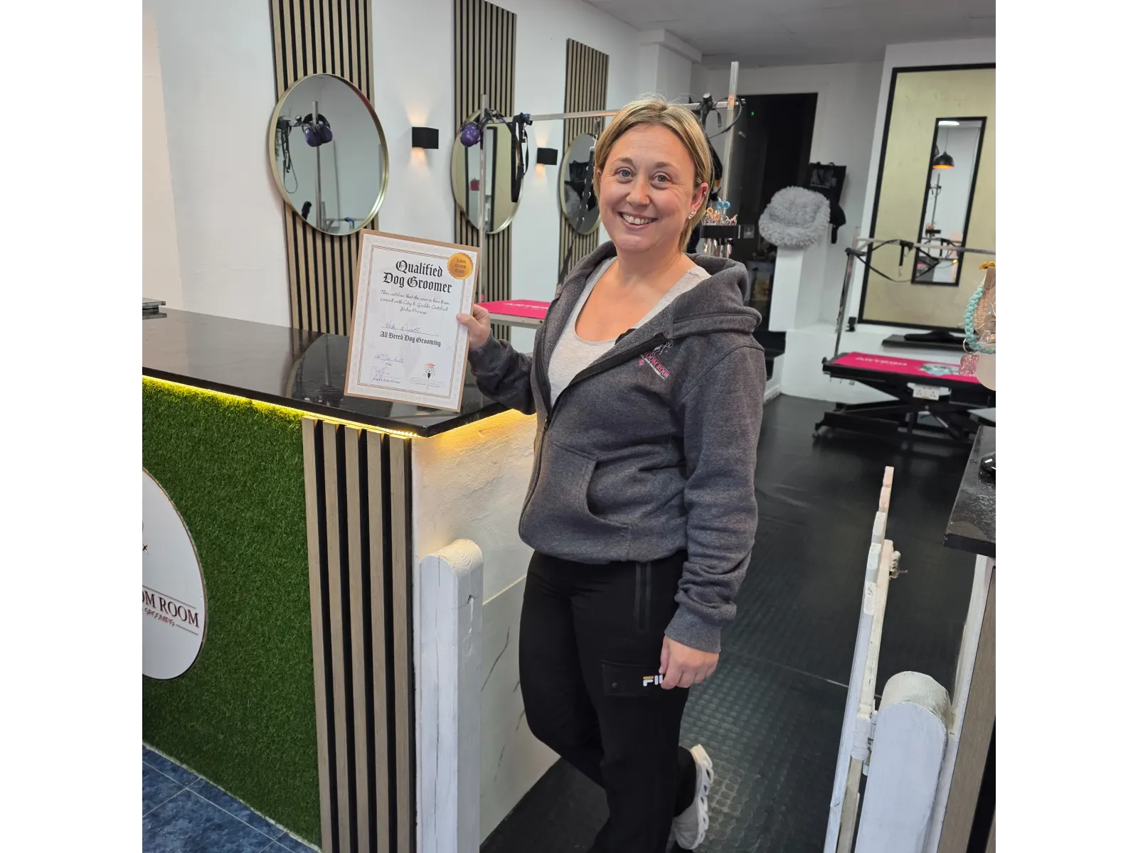 Vicki, 20-day course, from Portugal